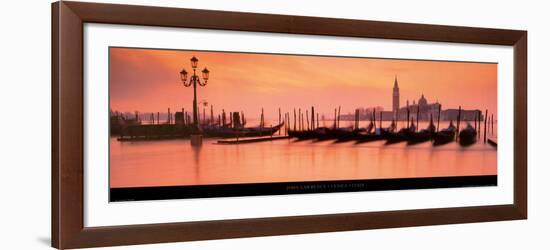 Venice - Italy-John Lawrence-Framed Art Print