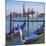 Venice Lagoon with Gondola-Tosh-Mounted Art Print