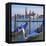 Venice Lagoon with Gondola-Tosh-Framed Stretched Canvas