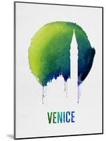 Venice Landmark Blue-null-Mounted Art Print