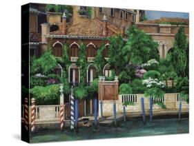 Venice Left Bank-Betty Lou-Stretched Canvas