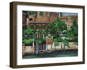 Venice Left Bank-Betty Lou-Framed Giclee Print