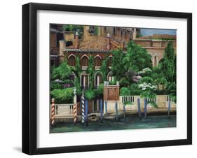 Venice Left Bank-Betty Lou-Framed Giclee Print