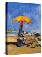 Venice Lido-Christine McKechnie-Stretched Canvas