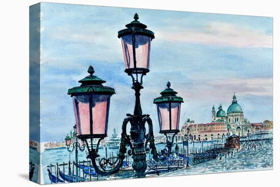 Venice Lights-Anthony Butera-Stretched Canvas