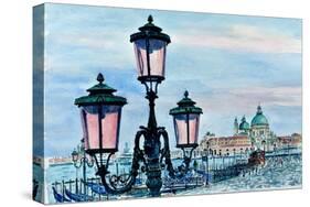 Venice Lights-Anthony Butera-Stretched Canvas