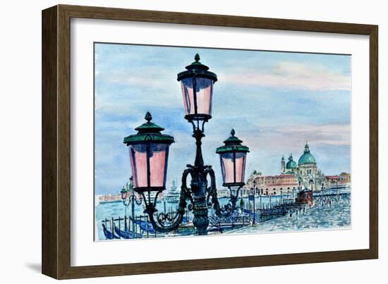 Venice Lights-Anthony Butera-Framed Giclee Print