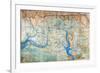 Venice: Map, 1546-Cristoforo Sabbadino-Framed Giclee Print