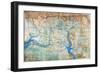 Venice: Map, 1546-Cristoforo Sabbadino-Framed Giclee Print