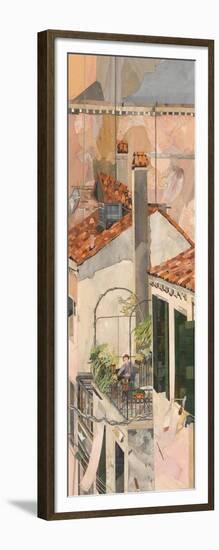 Venice, Morning Break-Christine McKechnie-Framed Giclee Print