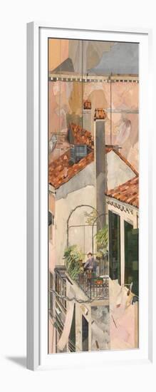 Venice, Morning Break-Christine McKechnie-Framed Giclee Print