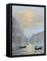 Venice Morning Mist-Chuck Larivey-Framed Stretched Canvas