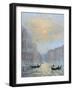 Venice Morning Mist-Chuck Larivey-Framed Art Print