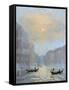 Venice Morning Mist-Chuck Larivey-Framed Stretched Canvas