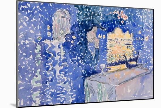 Venice: Night of the Festival of the Redeemer, 1903-Henri-Edmond Cross-Mounted Giclee Print