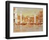 Venice (Oil on Canvas)-Laurence Fish-Framed Giclee Print