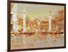 Venice (Oil on Canvas)-Laurence Fish-Framed Giclee Print