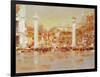 Venice (Oil on Canvas)-Laurence Fish-Framed Giclee Print