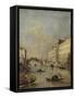 Venice or Rio Dei Mendicanti with Gondolas, 1780-99-Francesco Guardi-Framed Stretched Canvas