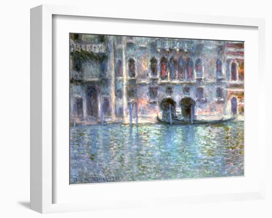 Venice, Palazzo Da Mula, 1908-Claude Monet-Framed Giclee Print
