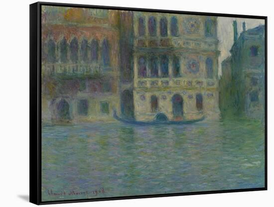 Venice, Palazzo Dario, 1908-Claude Monet-Framed Stretched Canvas