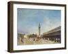 Venice, Piazza San Marco, Probably 1750s-Francesco Guardi-Framed Giclee Print