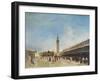 Venice, Piazza San Marco, Probably 1750s-Francesco Guardi-Framed Giclee Print