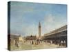 Venice, Piazza San Marco, Probably 1750s-Francesco Guardi-Stretched Canvas