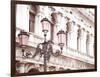 Venice Pink Lanterns I-Sonja Quintero-Framed Photographic Print