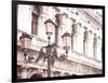 Venice Pink Lanterns I-Sonja Quintero-Framed Photographic Print