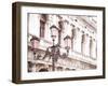 Venice Pink Lanterns I-Sonja Quintero-Framed Photographic Print