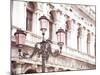 Venice Pink Lanterns I-Sonja Quintero-Mounted Photographic Print