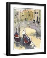 Venice Plein Air III-Samuel Dixon-Framed Art Print