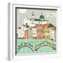 Venice Print Design-Lavandaart-Framed Art Print