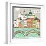 Venice Print Design-Lavandaart-Framed Art Print