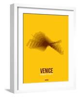 Venice Radiant Map 4-NaxArt-Framed Art Print