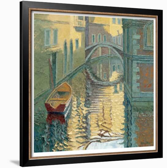 Venice, Rippled Reflections-Alan Cotton-Limited Edition Framed Print