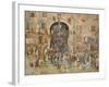 Venice: Riva Degli Schiavone, Castello, 1898-Maurice Brazil Prendergast-Framed Giclee Print