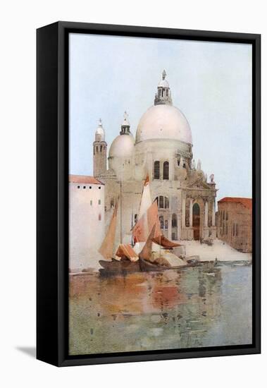 Venice, S Maria Salute-Arthur Melville-Framed Stretched Canvas