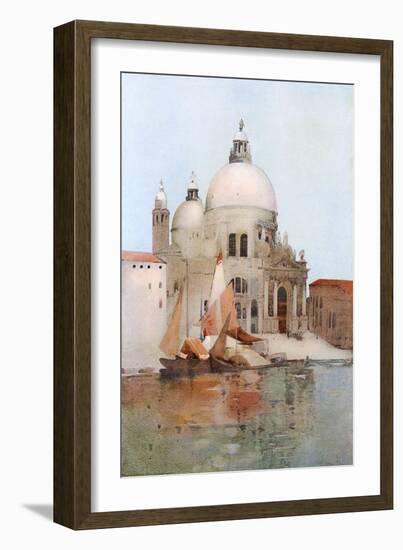 Venice, S Maria Salute-Arthur Melville-Framed Art Print