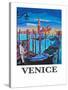 Venice San Giorgio 2-M Bleichner-Stretched Canvas
