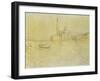 Venice, San Giorgio Maggiore-Claude Monet-Framed Giclee Print