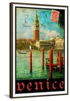 Venice, San Marco, Canale Grande-Chris Vest-Framed Premium Giclee Print