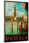 Venice, San Marco, Canale Grande-Chris Vest-Mounted Art Print