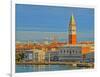 Venice San Marco with Snowcovered Alps II-Markus Bleichner-Framed Art Print