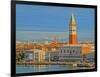 Venice San Marco with Snowcovered Alps II-Markus Bleichner-Framed Art Print