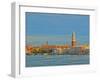 Venice San Marco with Snowcovered Alps III-Markus Bleichner-Framed Art Print