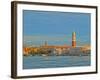 Venice San Marco with Snowcovered Alps III-Markus Bleichner-Framed Art Print