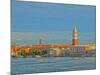 Venice San Marco with Snowcovered Alps III-Markus Bleichner-Mounted Art Print