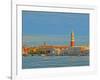 Venice San Marco with Snowcovered Alps III-Markus Bleichner-Framed Art Print